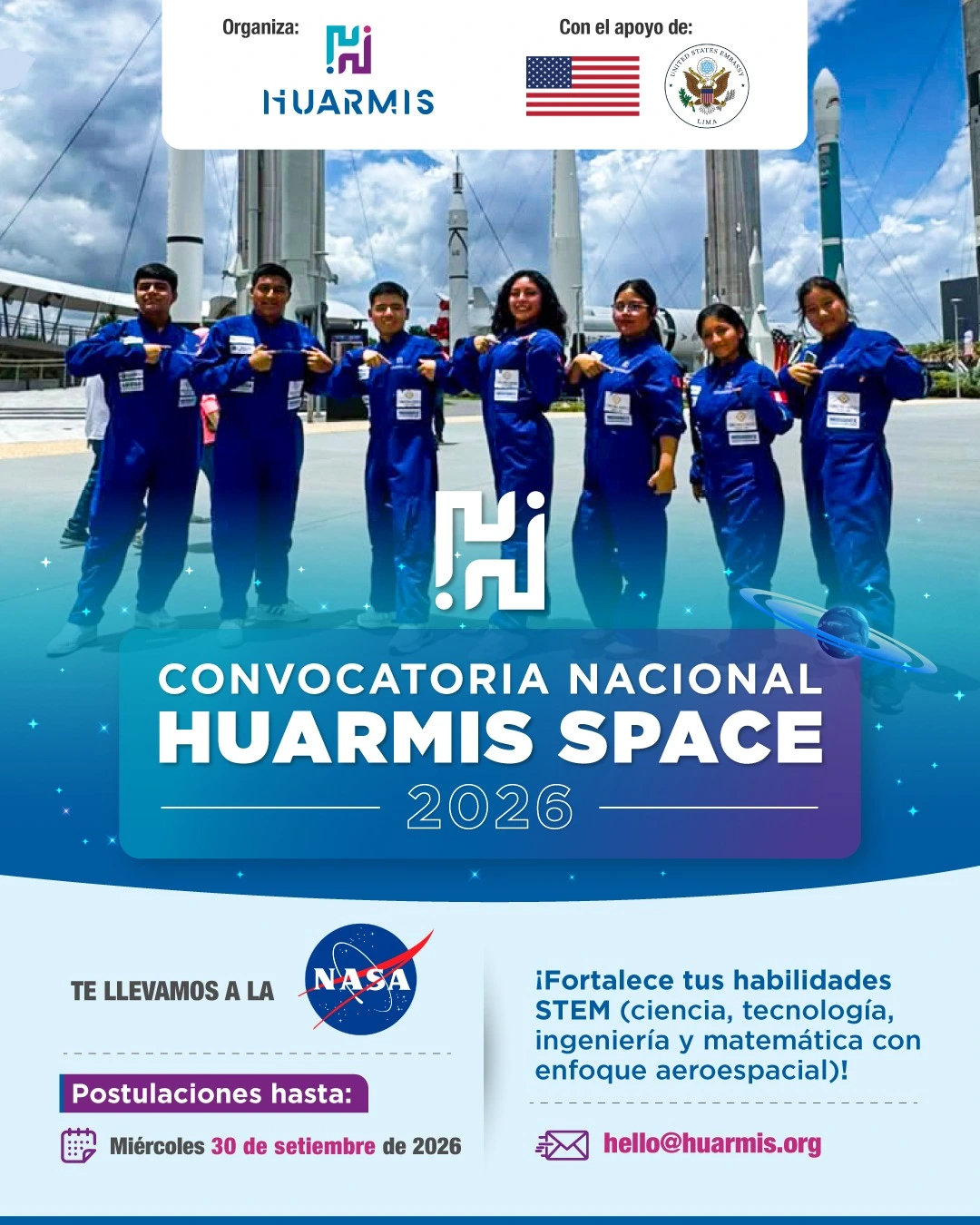 Experiencia HUARMIS SPACE 2026